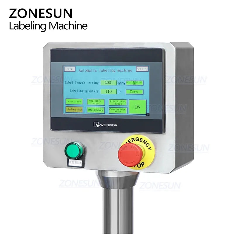 ZONESUN ZS-TB700 Automatic Round Bottle High Speed Labeling Machine