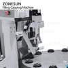 ZONESUN ZS-AFC23A Automatic Piston Pump Liquid Paste Filling Capping Machine