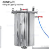 ZONESUN ZS-AFC23 Automatic Piston Pump Liquid Paste Filling Capping Machine