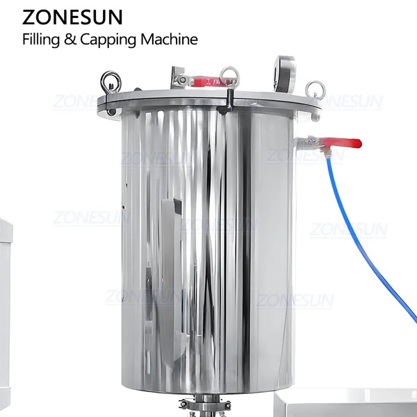 ZONESUN ZS-AFC23 Automatic Piston Pump Liquid Paste Filling Capping Machine
