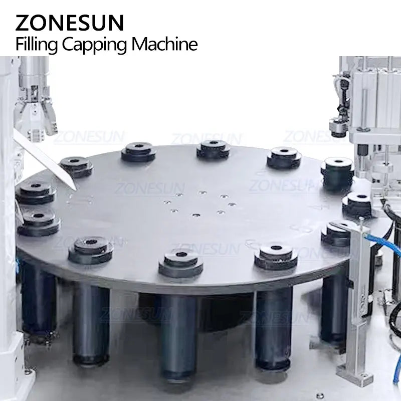 ZONESUN ZS-AFC23A Automatic Piston Pump Liquid Paste Filling Capping Machine