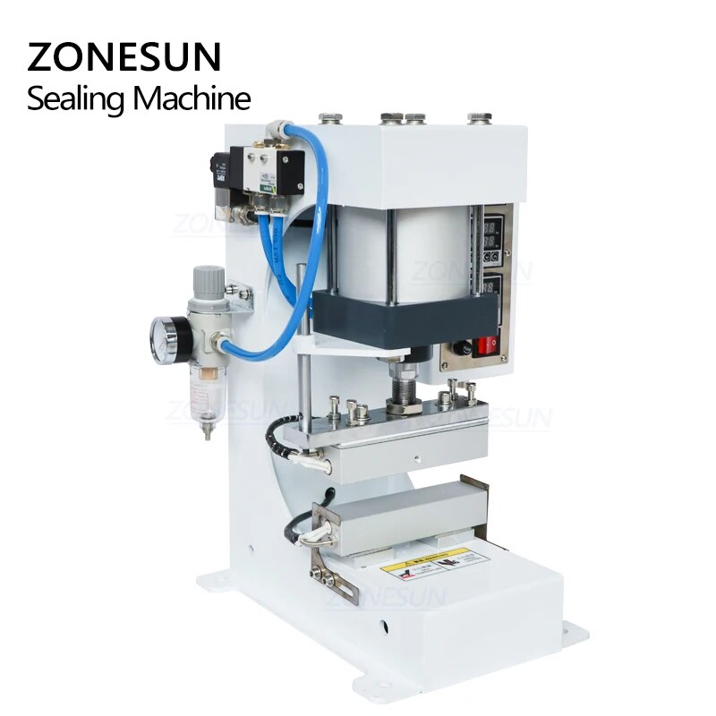 ZONESUN ZY-819G Desktop Pneumatic Heating Sealing Machine