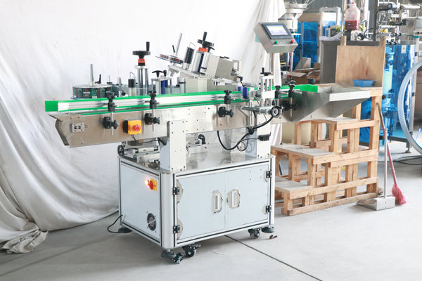 ZONESUN Beer Bottle Body and Neck Labeling Machine