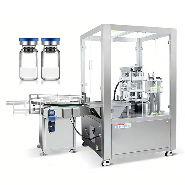 ZONESUN ZS-AFC24B Automatic Vial Powder Auger Filling Capping Machine