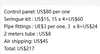 ZONESUN Customized Link Shipping Cost Price Different