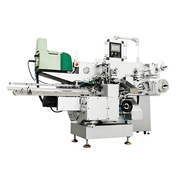 ZONESUN ZS-CWM2 Automatic Chocolate Folding and Wrapping Machine for Chocolate Bars Cookies and Confectionery Packaging