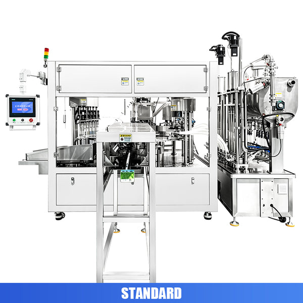 CIP spout pouch filling machine