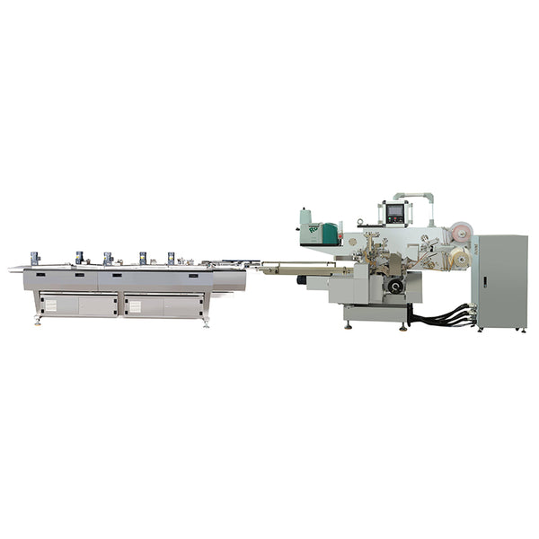 ZONESUN ZS-CWM2 Automatic Chocolate Folding and Wrapping Machine for Chocolate Bars Cookies and Confectionery Packaging