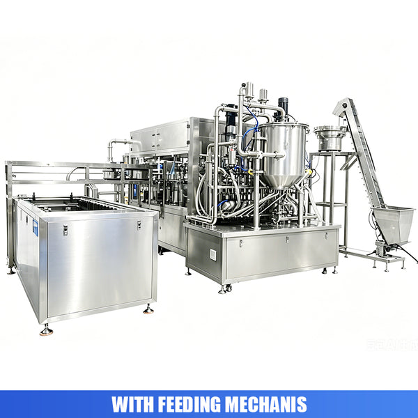 center spout pouch filling machine