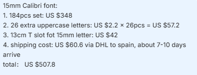 ZONESUN Custom-Link for custom item