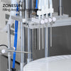 ZONESUN ZS-AFC6 Rotary Automatic Pocket Perfume Press Monoblock Filling Capping Machine