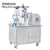ZONESUN ZS-AFC6 Rotary Automatic Pocket Perfume Press Monoblock Filling Capping Machine