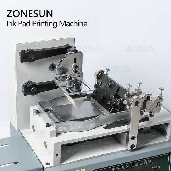 ZONESUN F-80 Automatic Ink Pad Printing Machine Date Coder