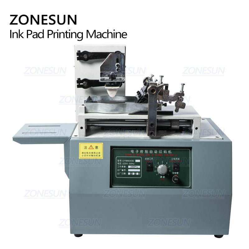 ZONESUN F-80 Automatic Ink Pad Printing Machine Date Coder
