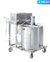 ZONESUN ZS-GTCD Wax Melting & Mixing Machine with Gear Pump Filling