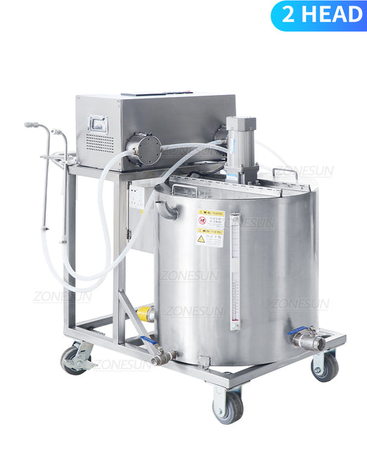 ZONESUN ZS-GTCD Wax Melting & Mixing Machine with Gear Pump Filling