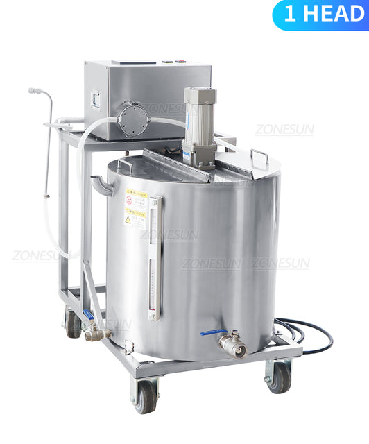 ZONESUN ZS-GTCD Wax Melting & Mixing Machine with Gear Pump Filling