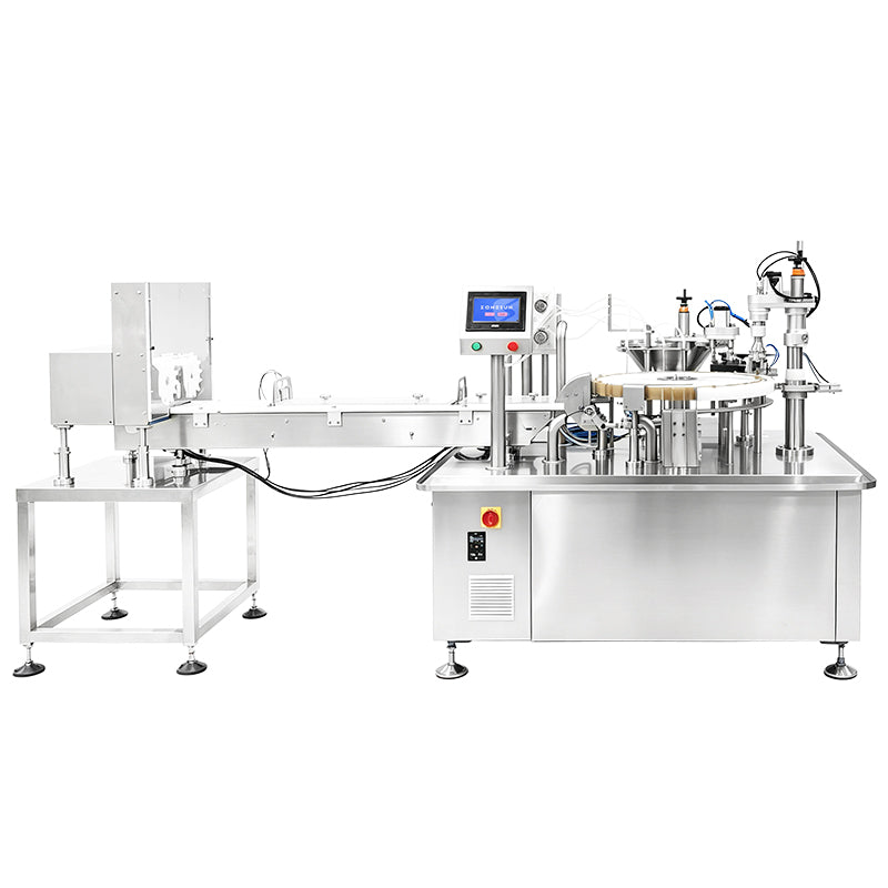 ZONESUN ZS-AFC18 4-Head Magnetic Pump Small-Dose Vial Filling and Capping Line