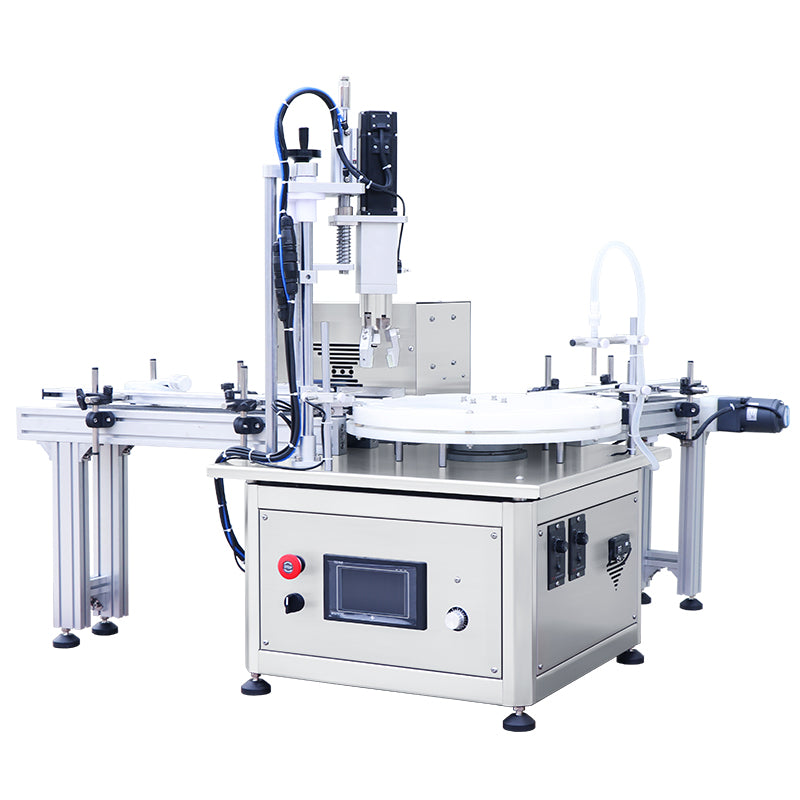 Máquina de llenado y tapado de líquidos con bomba peristáltica automática ZONESUN ZS-AFC1Z 