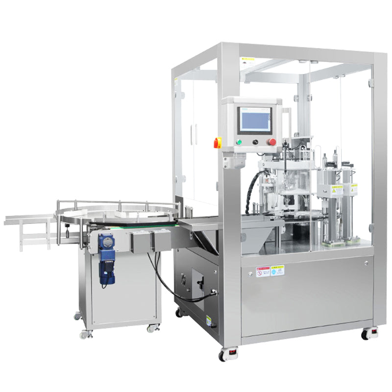 ZONESUN ZS-AFC24B Automatic Vial Powder Auger Filling Capping Machine