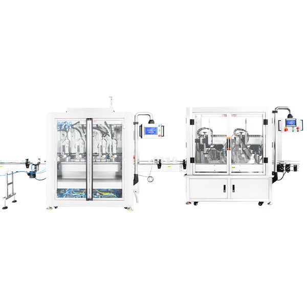 ZONESUN ZS-AFC24VT Automatic Tracking Filling and Capping Machine For Household & Cosmetic Product