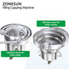 ZONESUN ZS-AFC28A Monoblock Automatic Peristaltic Pump Filling Capping Machine For Perfume Essential Oil Car Diffuser Small Irregular Bottle