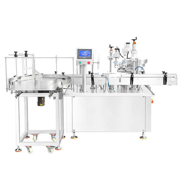 ZONESUN ZS-AFC55 automatic magnetic pump small bottle filling and capping machine, product image 7