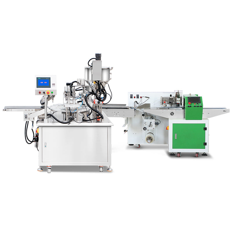 Automatic condiment spoon line