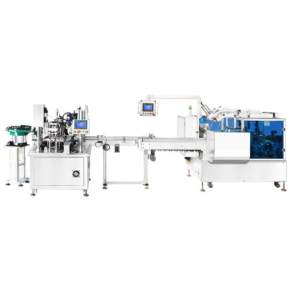 ZONESUN ZS-AFCL8 Automatic Roll-on Bottle Filling Capping Cartoning Equipment