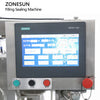 ZONESUN ZS-AFS08K6 Compact Multi-head Granular Fertilizer Weighing Filler Pet Dental Chew Cubes Premade Pouch Granule Packing Machine