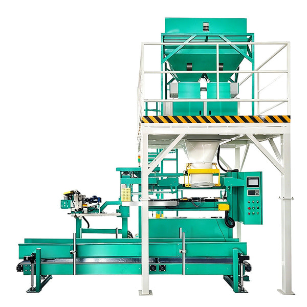 Bagging machine for granules