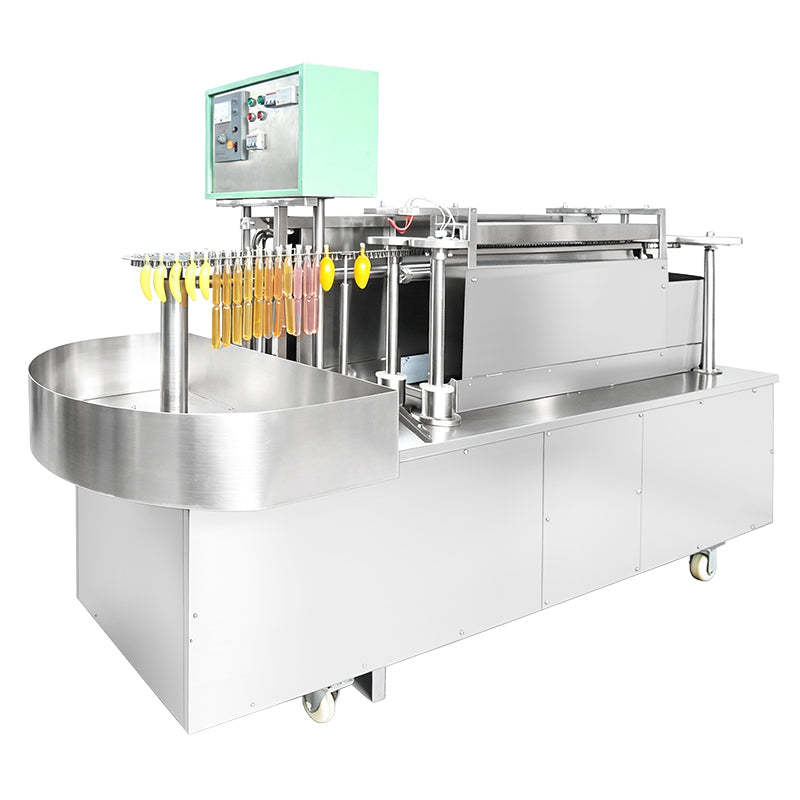 Automatic juice tube filler and sealer