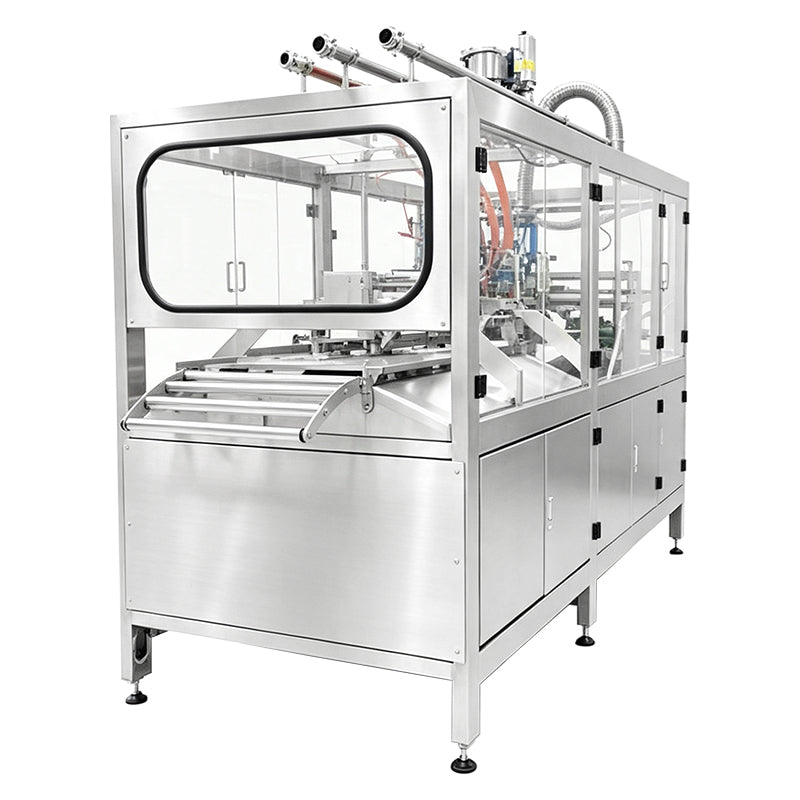 ZONESUN ZS-BIB210 Automatic Aseptic Bag-in-Box Filling Machine for Juice Dairy Sauce and Liquid Food Products 2-25L BIB Bags