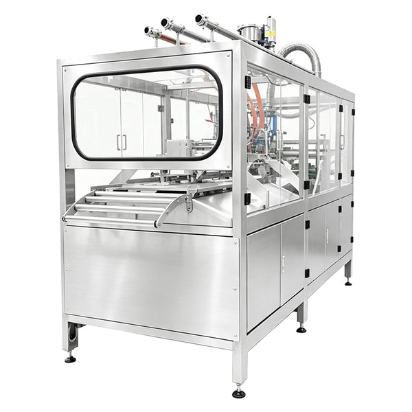 ZONESUN ZS-BIB210 Automatic Aseptic Bag-in-Box Filling Machine for Juice Dairy Sauce and Liquid Food Products 2-25L BIB Bags