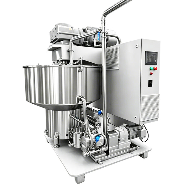 ZONESUN ZS-BM150 Industrial Vertical Chocolate Ball Mill Refiner for Chocolate Cocoa Paste and Nut Butter Grinding