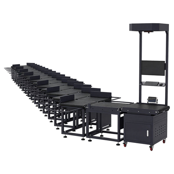 ZONESUN ZS-CB120Z Automatic Barcode Scanner Z-Belt Parcel Sorting Machine