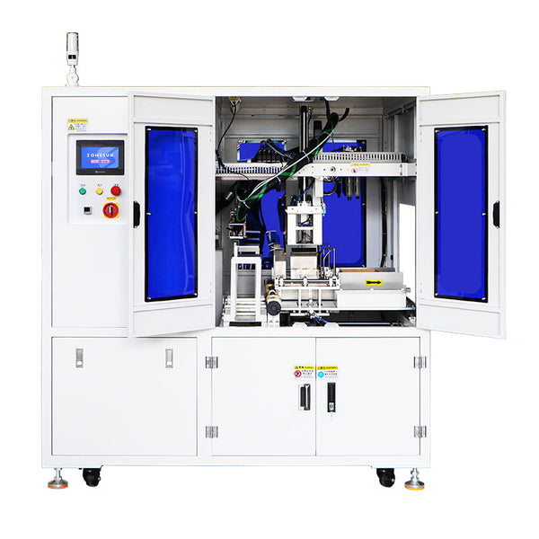 ZONESUN ZS-CSPM4T Automatic Corrugated Tray Former Erector with Hot Melt Glue Sealing