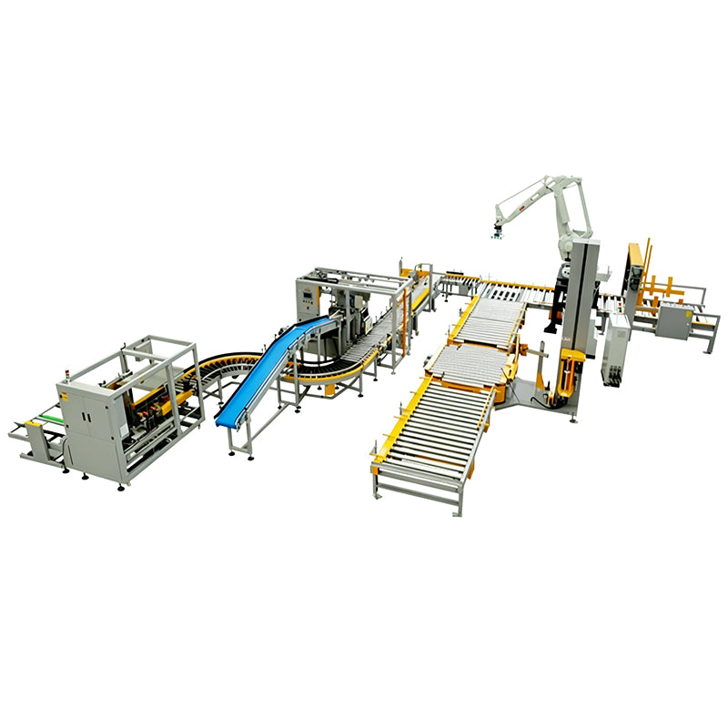 ZONESUN ZS-CSPM5 End-of-line Carton Packaging & Palletizing System