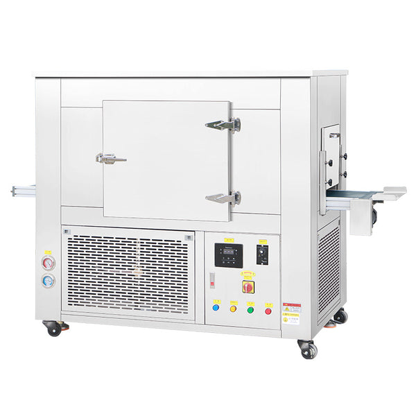 Candle cooling machine