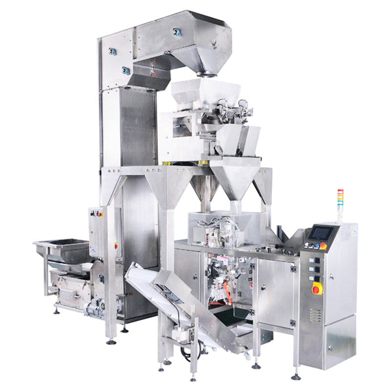 ZONESUN ZS-CZP320 Multi-Head Granule Packing Machine for Snacks & Pet Food Lines