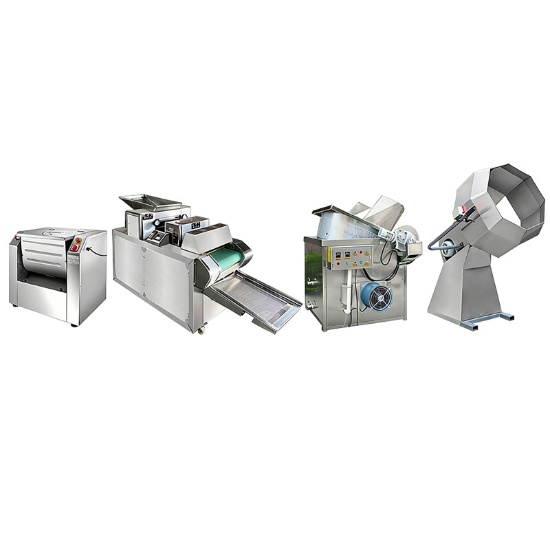 ZONESUN ZS-DSPL1 Industrial Automatic Dough Strip Production Line for Chin Chin Processing