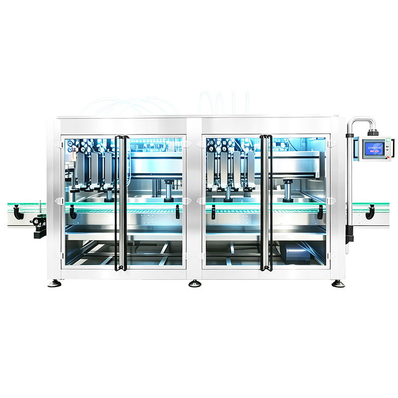 ZONESUN ZS-EVF02 Automatic 8-Head Tracking Edible Oil Filling Machine