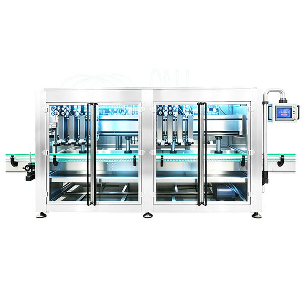 ZONESUN ZS-EVF02 Automatic 8-Head Tracking Edible Oil Filling Machine