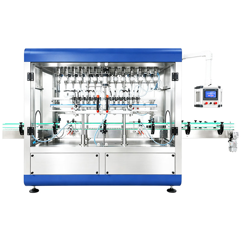 ZONESUN ZS-EVF03 14-Head Servo Magnetic Pump Edible Oil Filling Machine