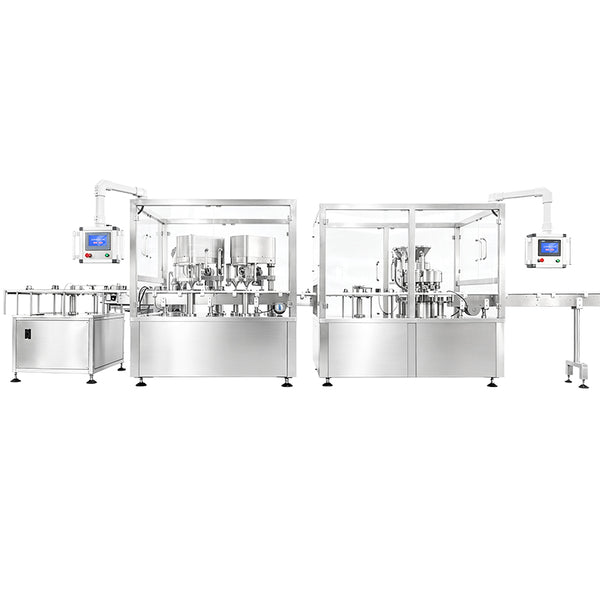 ZONESUN ZS-FAL12YF High Speed Automatic Vial Powder Filling and Crimp Capping Machine for Pharmaceutical Food and Chemical Powder Packaging