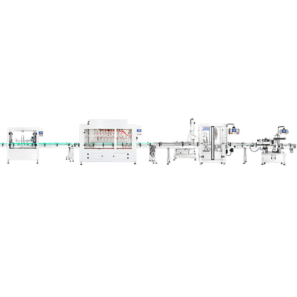 ZONESUN ZS-FAL180F5 Corrosive Liquid Packaging Line for Gallon Bottles & Chemicals