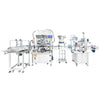 NESUN ZS-FAL180G10 Automatic Paste Filling and Capping Line with 4-Head Servo Filler