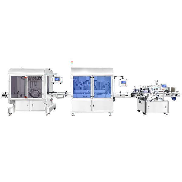 ZONESUN ZS-FAL180G11 Automatic Juice Water Beverage Tracking Filling Capping Labeling Production Line