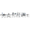 ZONESUN ZS-FAL180G6 Detergent & Lotion Filling Capping Labeling Line
