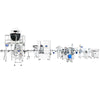 ZONESUN ZS-FAL180G7 Automatic Powder Spices Coffee Production Line Bottle Filling Capping Labeling Weighing Equipment